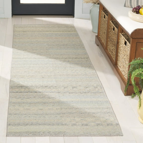 SAFAVIEH Cabo Creighton Abstract Runner Rug, Blue/Green, 2'3" x 8'