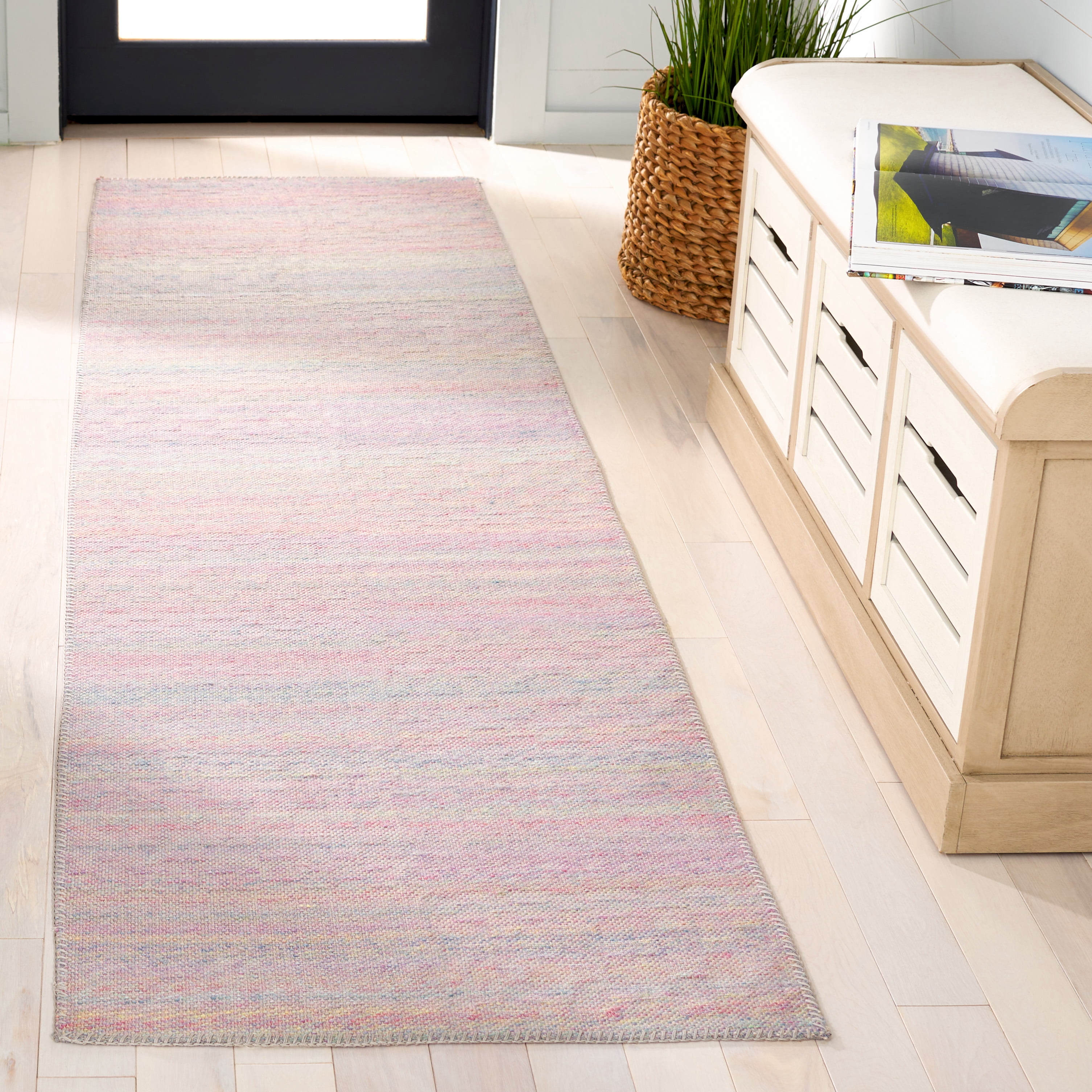 Pink Rug Inspiration SAFAVIEH Cabo Creighton Abstract Runner Rug, Pink/Blue, 2'3