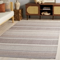SAFAVIEH Cabo Kensington Striped Area Rug, Taupe/Beige, 5' x 8'