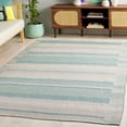 thumbnail image 1 of SAFAVIEH Cabo Lyla Striped Area Rug, Beige/Green, 5' x 8', 1 of 10