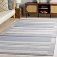 thumbnail image 1 of SAFAVIEH Cabo Lyla Striped Area Rug, Blue/Purple, 7' x 7' Square, 1 of 7