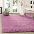 thumbnail image 1 of SAFAVIEH California Plush Solid Shag Area Rug, Pink, 5'3" x 5'3" Square - Modern Design, Pink, Non-Shedding & Easy Cleaning, Ultra Plush Thick Pile, Ideal for Living Room, Bedroom, 1 of 12