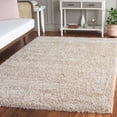 thumbnail image 1 of SAFAVIEH California Plush Solid Shag Area Rug, Beige, 4' x 4' Square - Modern Design, Beige, Non-Shedding & Easy Cleaning, Ultra Plush Thick Pile, Ideal for Living Room, Bedroom, 1 of 17