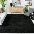 thumbnail image 1 of SAFAVIEH California Plush Solid Shag Area Rug, Black/Ivory, 6'7" x 9'6" - Modern Design, Black & Ivory, Non-Shedding & Easy Cleaning, Ultra Plush Thick Pile, Ideal for Living Room, Bedroom, 1 of 14