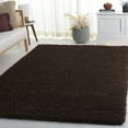thumbnail image 1 of SAFAVIEH California Plush Solid Shag Area Rug, Brown, 4' x 4' Square - Modern Design, Brown, Non-Shedding & Easy Cleaning, Ultra Plush Thick Pile, Ideal for Living Room, Bedroom, 1 of 17