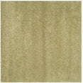 thumbnail image 1 of SAFAVIEH California Plush Solid Shag Area Rug, Green, 4' x 4' Square, 1 of 11