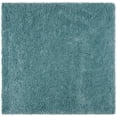thumbnail image 1 of SAFAVIEH California Plush Solid Shag Area Rug, Light Blue, 5'3" x 5'3" Square, 1 of 11