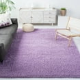 thumbnail image 1 of SAFAVIEH California Plush Solid Shag Area Rug, Lilac, 6'7" x 6'7" Square - Modern Design, Lilac, Non-Shedding & Easy Cleaning, Ultra Plush Thick Pile, Ideal for Living Room, Bedroom, 1 of 12