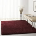 thumbnail image 1 of SAFAVIEH California Plush Solid Shag Area Rug, Maroon, 5'3" x 7'6" - Modern Design, Maroon, Non-Shedding & Easy Cleaning, Ultra Plush Thick Pile, Ideal for Living Room, Bedroom, 1 of 13