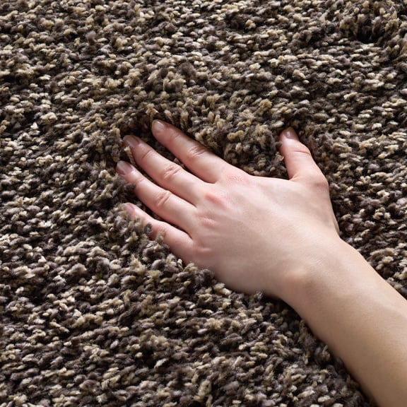 SAFAVIEH California Plush Solid Shag Area Rug, Mushroom, 3' x 5' - Modern Design, Mushroom, Non-Shedding & Easy Cleaning, Ultra Plush Thick Pile, Ideal for Living Room, Bedroom, Entryway, Bathroom