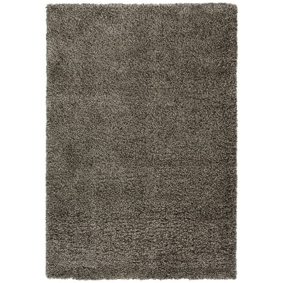 SAFAVIEH California Plush Solid Shag Area Rug, Mushroom, 5'3" x 7'6"