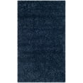 thumbnail image 1 of SAFAVIEH California Plush Solid Shag Area Rug, Navy, 4' x 6', 1 of 13