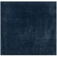 thumbnail image 1 of SAFAVIEH California Plush Solid Shag Area Rug, Navy, 8'6" x 8'6" Square, 1 of 12