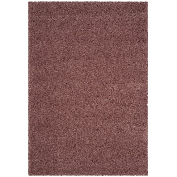 SAFAVIEH California Plush Solid Shag Area Rug, Rose, 8' x 10'