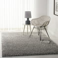 thumbnail image 1 of SAFAVIEH California Plush Solid Shag Area Rug, Silver, 5'3" x 7'6" - Modern Design, Silver, Non-Shedding & Easy Cleaning, Ultra Plush Thick Pile, Ideal for Living Room, Bedroom, 1 of 17