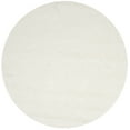 thumbnail image 1 of SAFAVIEH California Plush Solid Shag Area Rug, White, 10' x 10' Round, 1 of 12