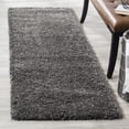 thumbnail image 1 of SAFAVIEH California Plush Solid Shag Runner Rug, Dark Grey, 2'3" x 7' - Modern Design, Dark Grey, Non-Shedding & Easy Cleaning, Ultra Plush Thick Pile, Ideal for Living Room, Bedroom, Entryway, 1 of 15