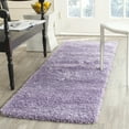thumbnail image 1 of SAFAVIEH California Plush Solid Shag Runner Rug, Lilac, 2'3" x 5' - Modern Design, Lilac, Non-Shedding & Easy Cleaning, Ultra Plush Thick Pile, Ideal for Living Room, Bedroom, Entryway, 1 of 11