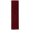 thumbnail image 1 of SAFAVIEH California Plush Solid Shag Runner Rug, Maroon, 2'3" x 13', 1 of 10