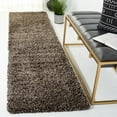 thumbnail image 1 of SAFAVIEH California Plush Solid Shag Runner Rug, Mushroom, 2'3" x 11' - Modern Design, Mushroom, Non-Shedding & Easy Cleaning, Ultra Plush Thick Pile, Ideal for Living Room, Bedroom, Entryway, 1 of 14