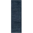 thumbnail image 1 of SAFAVIEH California Plush Solid Shag Runner Rug, Navy, 2'3" x 5', 1 of 11