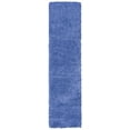 thumbnail image 1 of SAFAVIEH California Plush Solid Shag Runner Rug, Periwinkle, 2'3" x 15', 1 of 12