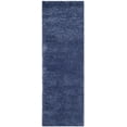 thumbnail image 1 of SAFAVIEH California Plush Solid Shag Runner Rug, Periwinkle, 2'3" x 5', 1 of 12