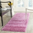 thumbnail image 1 of SAFAVIEH California Plush Solid Shag Runner Rug, Pink, 2'3" x 7' - Modern Design, Pink, Non-Shedding & Easy Cleaning, Ultra Plush Thick Pile, Ideal for Living Room, Bedroom, Entryway, Hallway, 1 of 12
