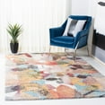 thumbnail image 1 of SAFAVIEH Calista Alyx Geometric Area Rug, Rust/Gold, 5'5" x 7'7", 1 of 11
