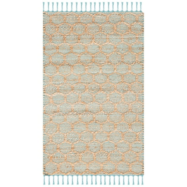 SAFAVIEH Calista Nicola Abstract Area Rug, Gold/Aqua, 9' x 12'