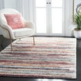 thumbnail image 1 of SAFAVIEH Calista Nikola Abstract Area Rug, Rust/Gold, 5'3" x 5'3" Square, 1 of 11