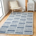 thumbnail image 1 of SAFAVIEH Cambridge Alfonso Geometric Wool Area Rug, Navy, 5' x 8', 1 of 11
