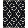 thumbnail image 1 of SAFAVIEH Cambridge CAM144E Handmade Black / Ivory Rug, 1 of 10