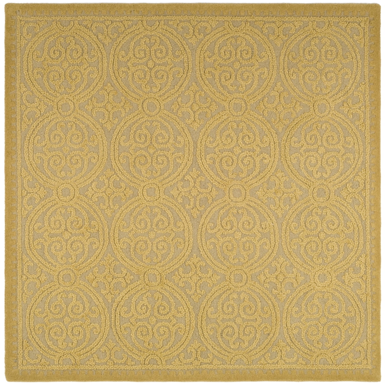 SAFAVIEH Cambridge CAM233A Light Gold / Dark Gold Rug