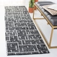 thumbnail image 1 of SAFAVIEH Cambridge Claudia Geometric Wool Runner Rug, Black/Ivory, 2'3" x 8', 1 of 11