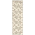 thumbnail image 1 of SAFAVIEH Cambridge Devereux Geometric Wool Runner Rug, Mocha/Ivory, 2'6" x 8', 1 of 5