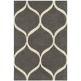 thumbnail image 1 of SAFAVIEH Cambridge Jared Geometric Wool Area Rug, Dark Gray/Ivory, 2' x 3', 1 of 5