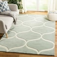 thumbnail image 1 of SAFAVIEH Cambridge Jared Geometric Wool Area Rug, Gray/Ivory, 6' x 6' Square, 1 of 8