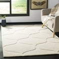 thumbnail image 1 of SAFAVIEH Cambridge Jared Geometric Wool Area Rug, Ivory, 6' x 6' Square, 1 of 8