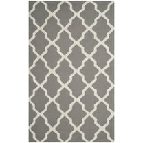 SAFAVIEH Cambridge Jayme Geometric Area Rug, Gray/Ivory, 5' x 8'