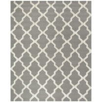 SAFAVIEH Cambridge Jayme Geometric Area Rug, Grey/Ivory, 8' x 10'