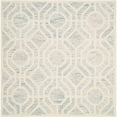 thumbnail image 1 of SAFAVIEH Cambridge Johan Geometric Wool Area Rug, Light Blue/Ivory, 8' x 10', 1 of 5