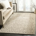 thumbnail image 1 of SAFAVIEH Cambridge Joseph Geometric Wool Area Rug, Tan/Multi, 4' x 6', 1 of 8