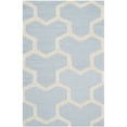 thumbnail image 1 of SAFAVIEH Cambridge Joshua Geometric Tessellation Wool Area Rug, Light Blue/Ivory, 2' x 3', 1 of 7