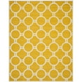 thumbnail image 1 of SAFAVIEH Cambridge Joss Geometric Circles Wool Area Rug, Gold/Ivory, 3' x 5', 1 of 10