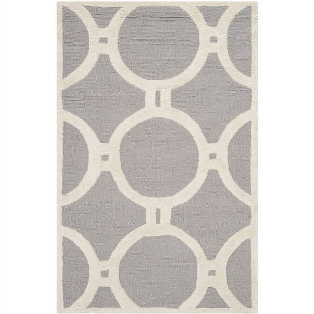 Cambridge Hand Tufted Wool Geometric Rug