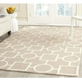thumbnail image 1 of SAFAVIEH Cambridge Joyce Geometric Shapes Wool Area Rug, Beige/Ivory, 6' x 9', 1 of 7