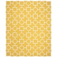 thumbnail image 1 of SAFAVIEH Cambridge Joyce Geometric Shapes Wool Area Rug, Gold/Ivory, 6' x 6' Square, 1 of 10