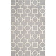 thumbnail image 1 of SAFAVIEH Cambridge Joyce Geometric Shapes Wool Area Rug, Silver/Ivory, 6' x 9', 1 of 7