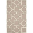 thumbnail image 1 of SAFAVIEH Cambridge Joyce Geometric Wool Area Rug, Beige/Ivory, 3' x 5', 1 of 7